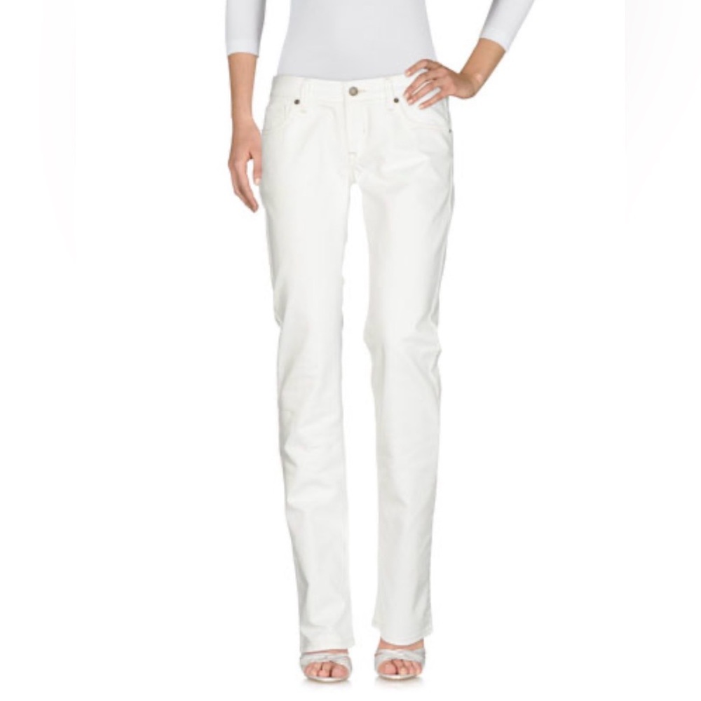 Size 27 (s) Fix design Disney cotton white jeans